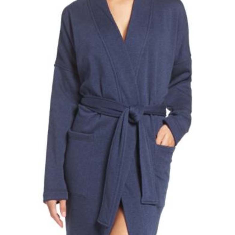 NWT UGG Blue Braelyn Robe Size L